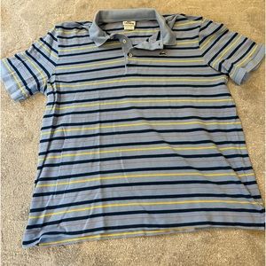 Vintage men’s Lacoste striped polo.